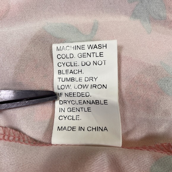 Strawberry pink, mini skirt size large cottage core Y2K vintage retro print - Picture 8 of 9